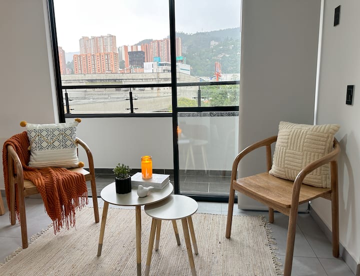 Apartaestudio Con Coworking Y Jacuzzi En Sabaneta - Itagüi