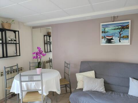 Charming apartment 35 m2 with terrace and garden