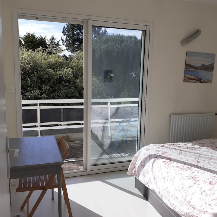 Chambre 1 avec balcon