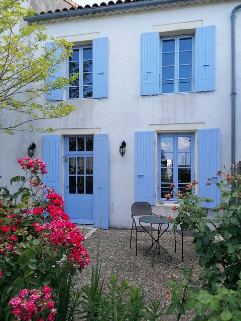Maison sur le port