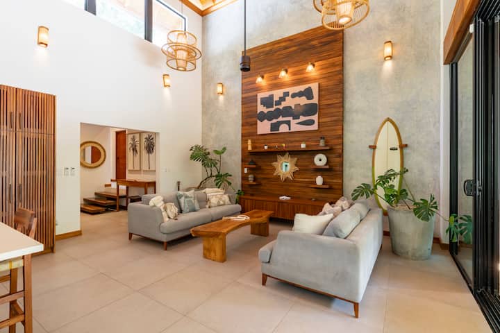 Designer Home, 4 Minute Walk To Beach - Nosara