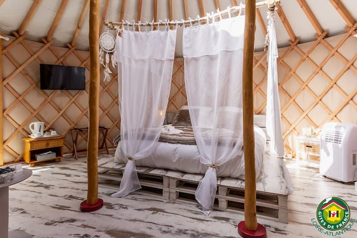 Chambre D'hôte En Yourte Avec Petit Déjeuner - Bourgneuf-en-Retz
