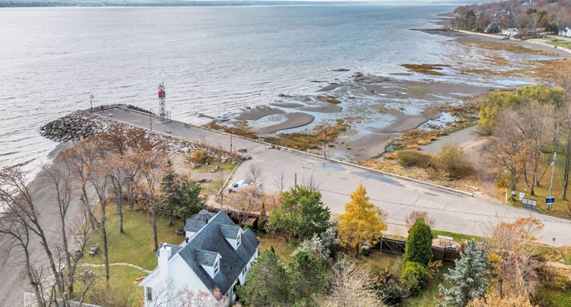Waterfront house