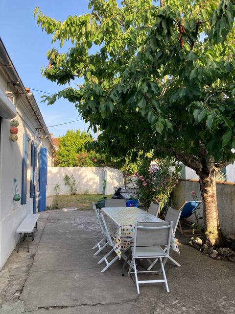 4 bedrooms, 400 m from the beach, La Rémigeasse