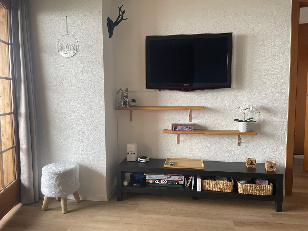 Popular Airbnb listing: 2-room apartment in Ayent