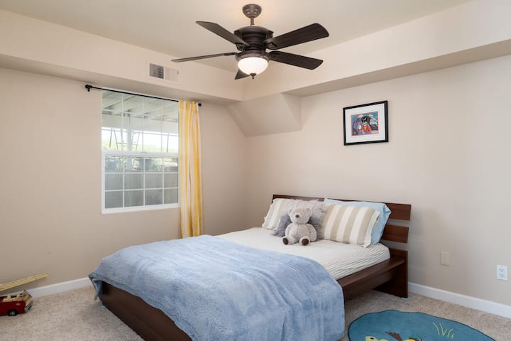 Apartmán pre hostí na prízemí. 