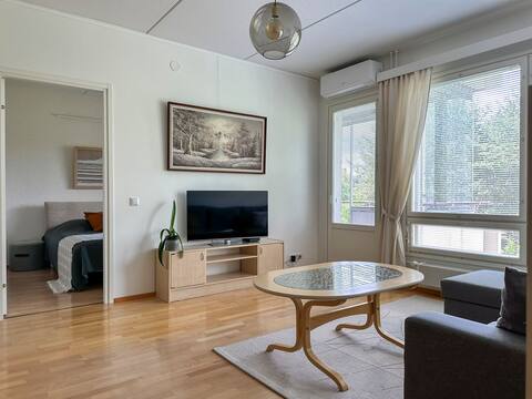 Successful Airbnb property: Sauna and air-conditioned triangle in Nisula