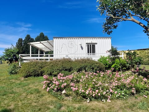 Erfolgreiche Airbnb-Immobilie: Cozy bungalow with garden by the Baltic Sea in Vorpommern Greifswald
