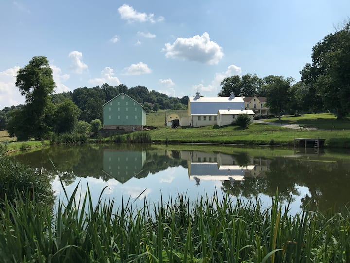 Great Family Retreat at Private Farmhouse Houses for Rent in