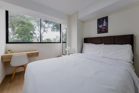 2BR Moderno Apart Estreno Barranco 308