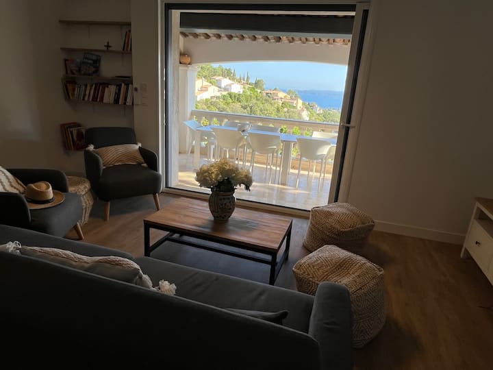 Villa Provençale Magnifique Vue Golfe De St Tropez - Roquebrune-sur-Argens