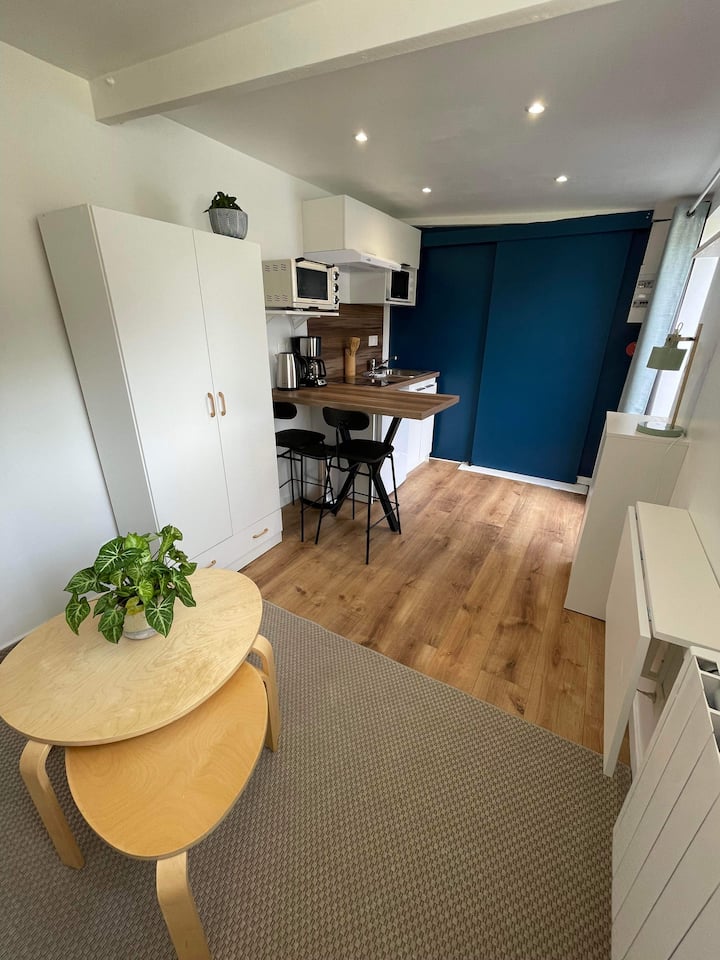 Joli Studio Confortable Avec Jardinet - Larmor-Plage