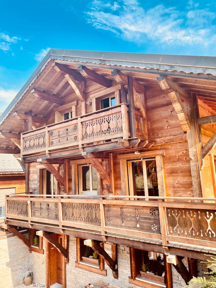 «&nbsp;Sous La Corne&nbsp;» Chalet De Montagne 16 Personnes - Abondance