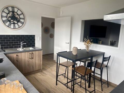 T2 apartment, with terrace at the gates of the Medoc
