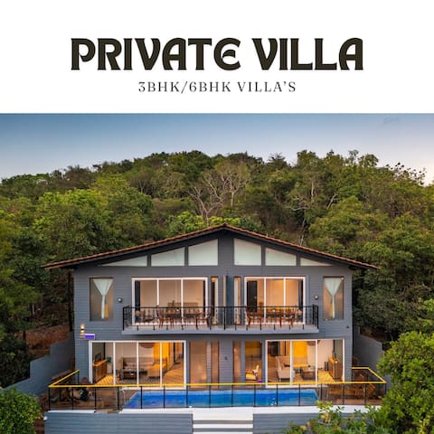 6bhk private villa swimming pool