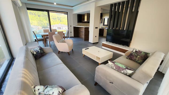Villa Ala 3+1 ÖZel Havuzlu - Dalaman
