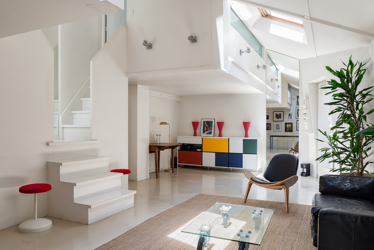 Stunning Designer Loft - Apartments for Rent in Paris, Île-de-France ...