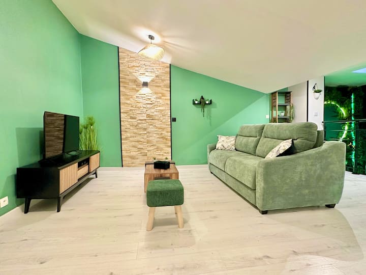 Moderná a pohodlná obývačka ️