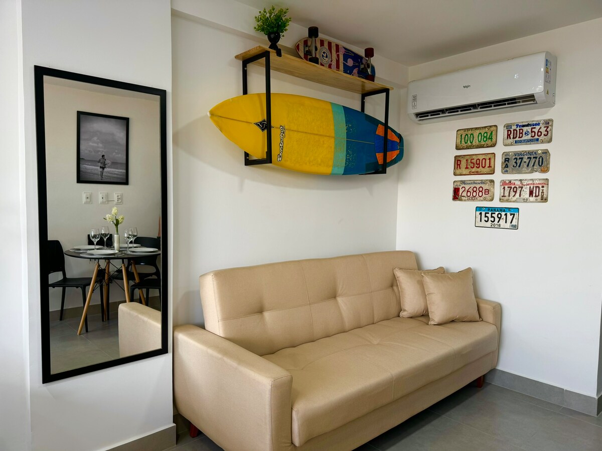 Airbnb em destaque: Flat vista para o mar. em Cabedelo