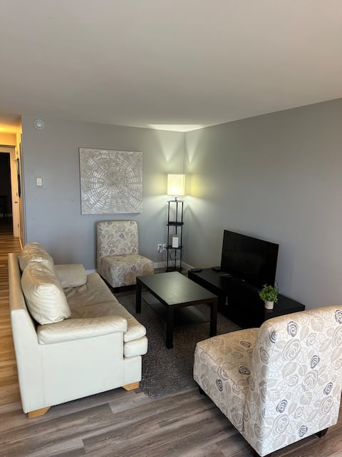 Beautiful Apt with nice Moncton Downtown View