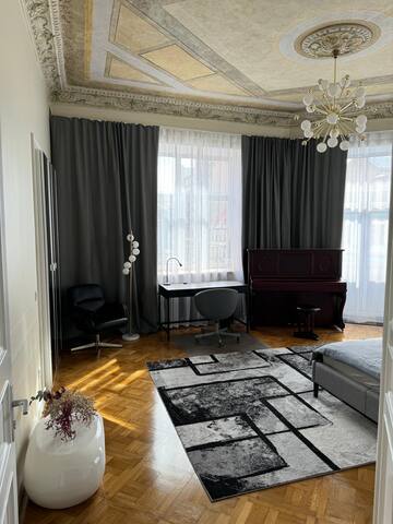 Beautiful and central art nouveau with AC