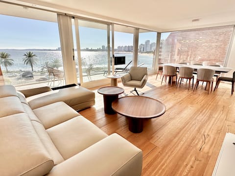 Mouette 3, Piso entero 4 suites Frente al Mar
