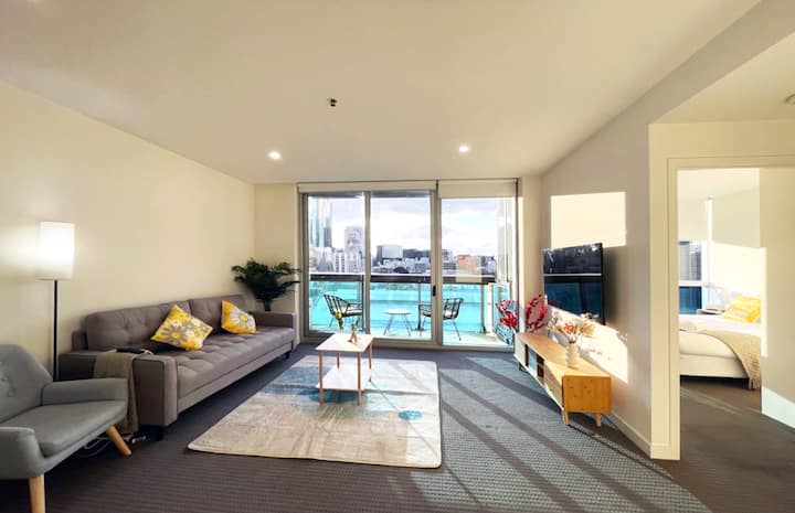 Melbourne City Excitement - Parking - Pool - Gym - Melbourne