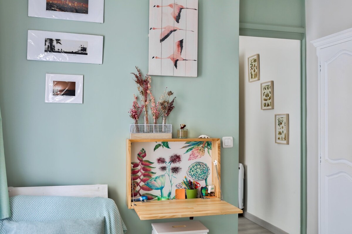 Ambienti i dhomës së gjumit