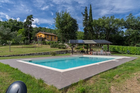 [Piccolo Ulivo Ranch] villa with panoramic pool