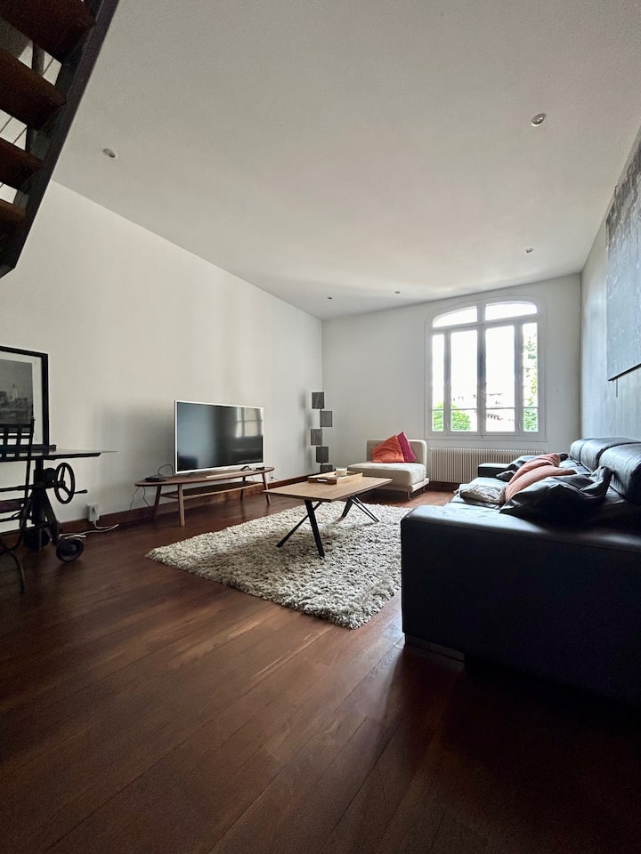 Loft Garonne-centre Ville -Immeuble Privatif-clim - Toulouse