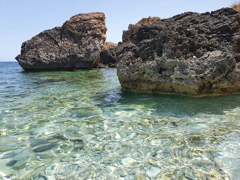 Villa Regina Scopello with private sea access