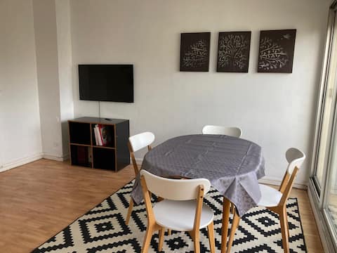 Bright 3-room apartment near Orly