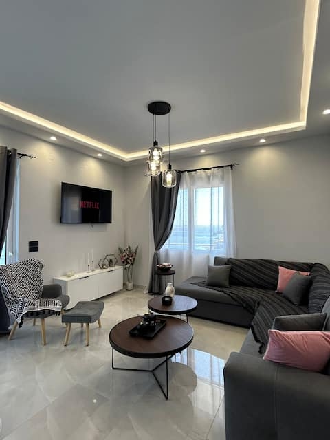 Seafront house with private beach in South Crete