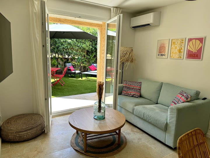 Superbe Appartement Avec Jardin - Sainte-Maxime