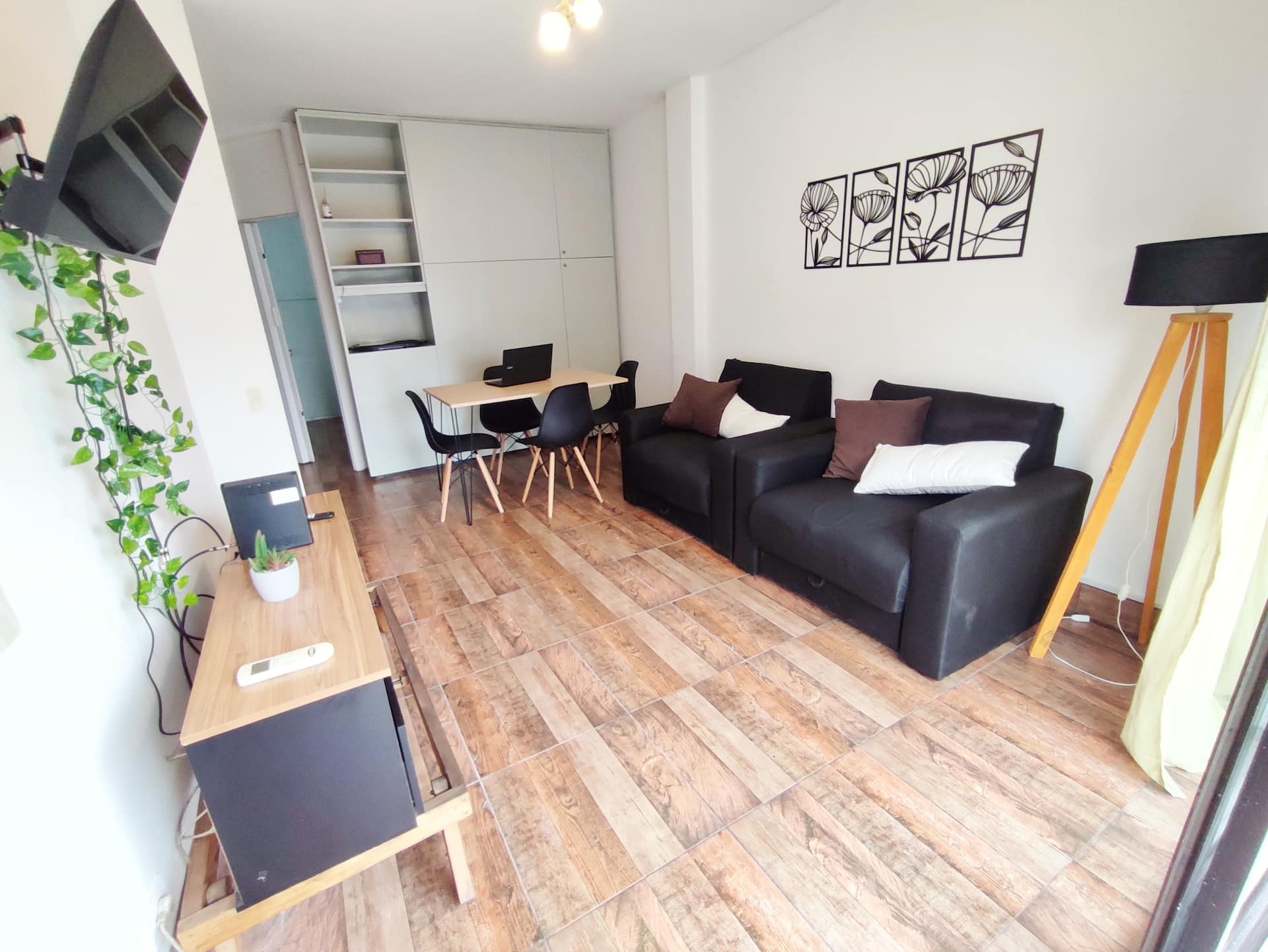 Apartment in Movistar Arena with a sunny balcony