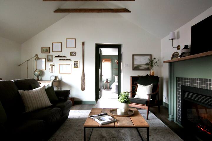 Charming Village Loft Getaway