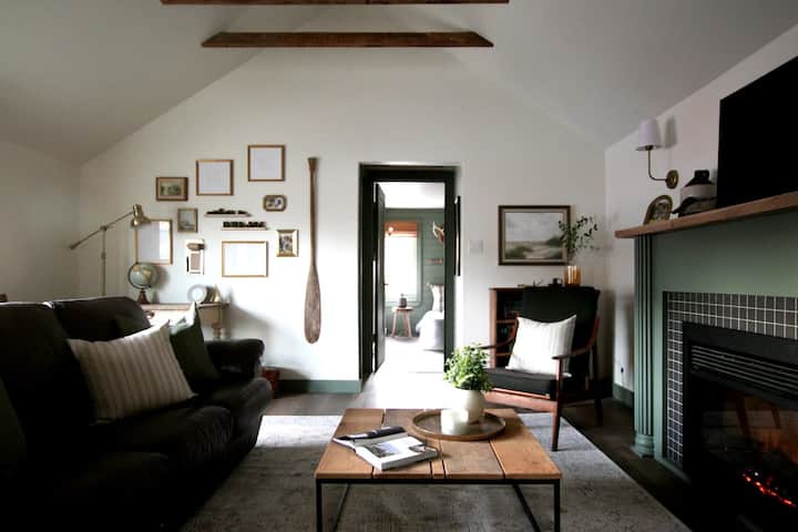Charming Village Loft Getaway
