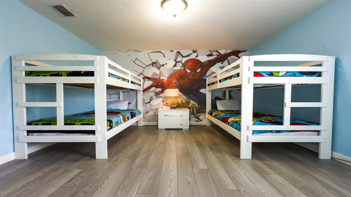 Útulné noci na poschodových posteľiach