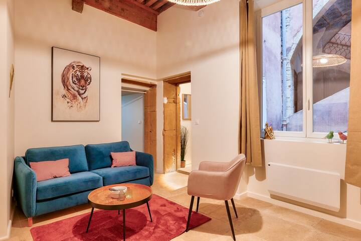 Cosy T3 à 10 min du métro Hôtel de Ville L. Pradel