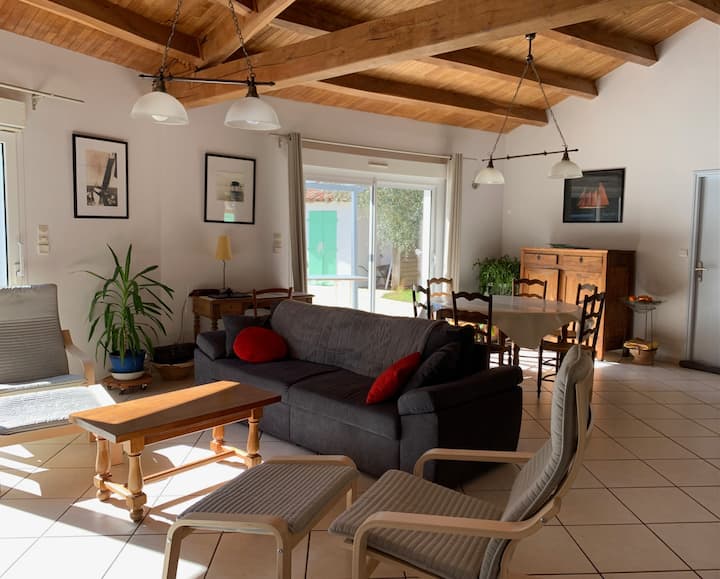 Maison 6 Pers. Avec Piscine Et Terrasse - Île de Ré