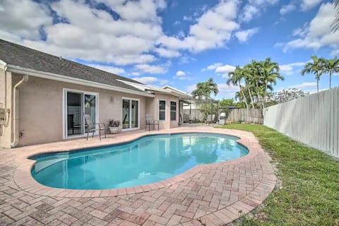 3BR Home w/ Private Pool near Sawgrass Mills Mall