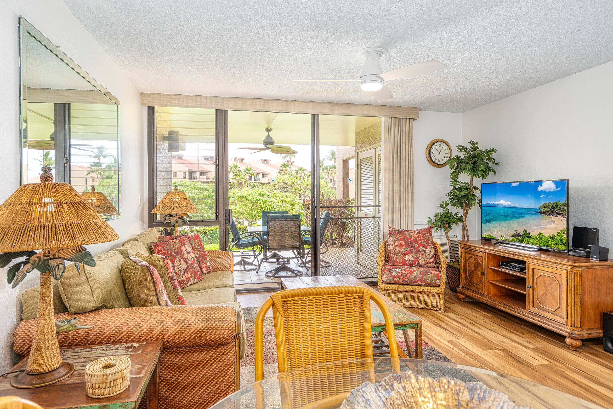 Kamaole Sands 3-106-Ground Floor-Large Lanai-AC - Image 16
