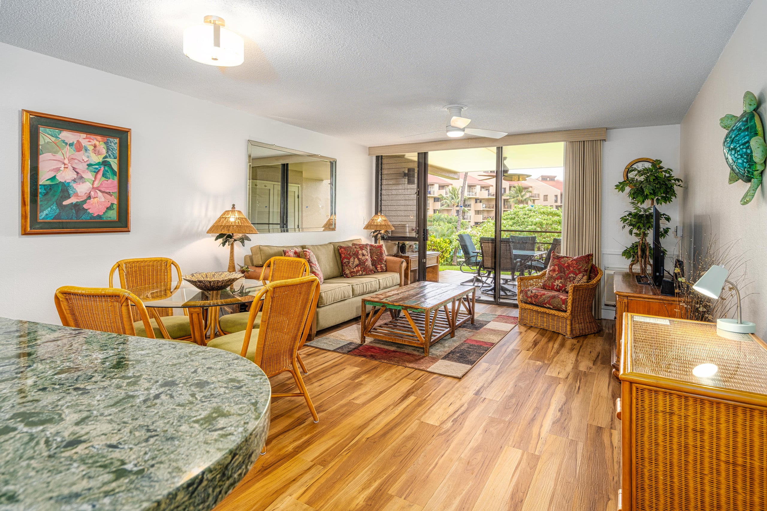 Kamaole Sands 3-106-Ground Floor-Large Lanai-AC - Image 13