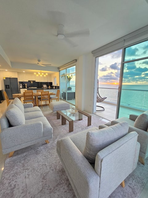 Successful Airbnb property: Stunning Ocean Front Penthouse! in Marbella