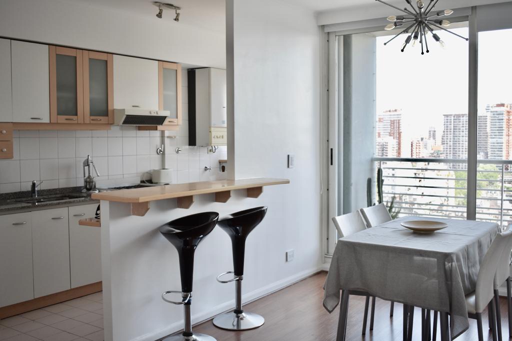 Departamento de 3 ambientes en Palermo