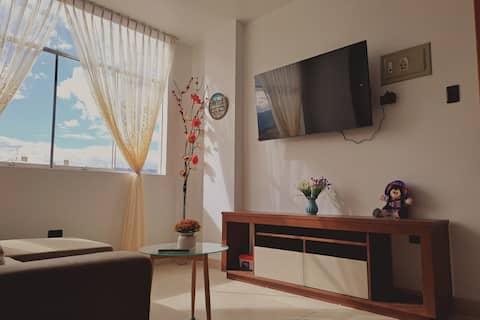Top Airbnb: Central private apartment in Cajamarca