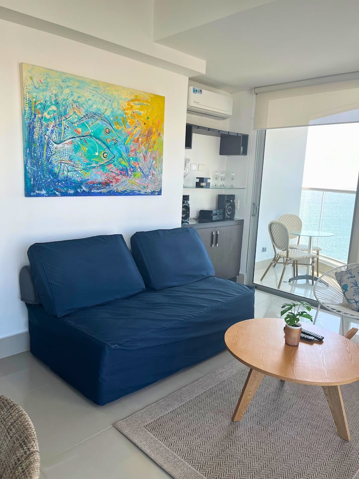 Amazing Ocean View, 2b In Bocagrande - Cartagena, Colombia