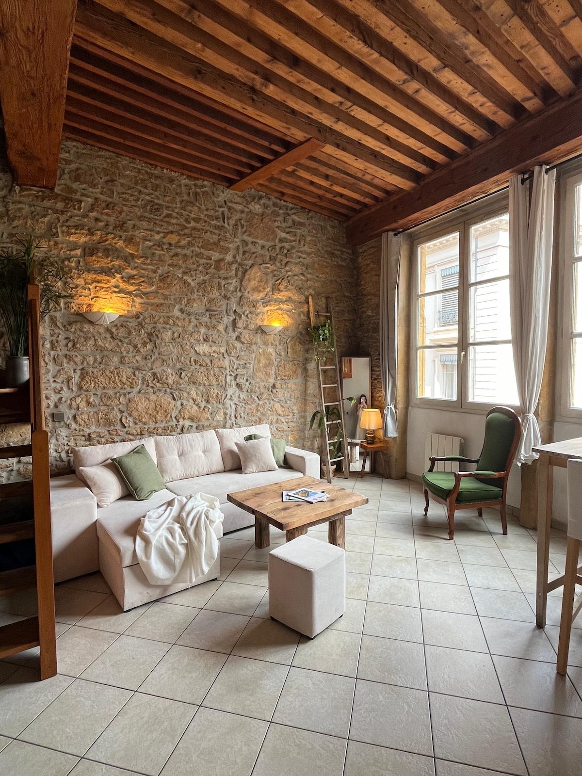 Annonce Airbnb populaire: Charming apartment Hotel Dieu à Lyon 2e Arrondissement