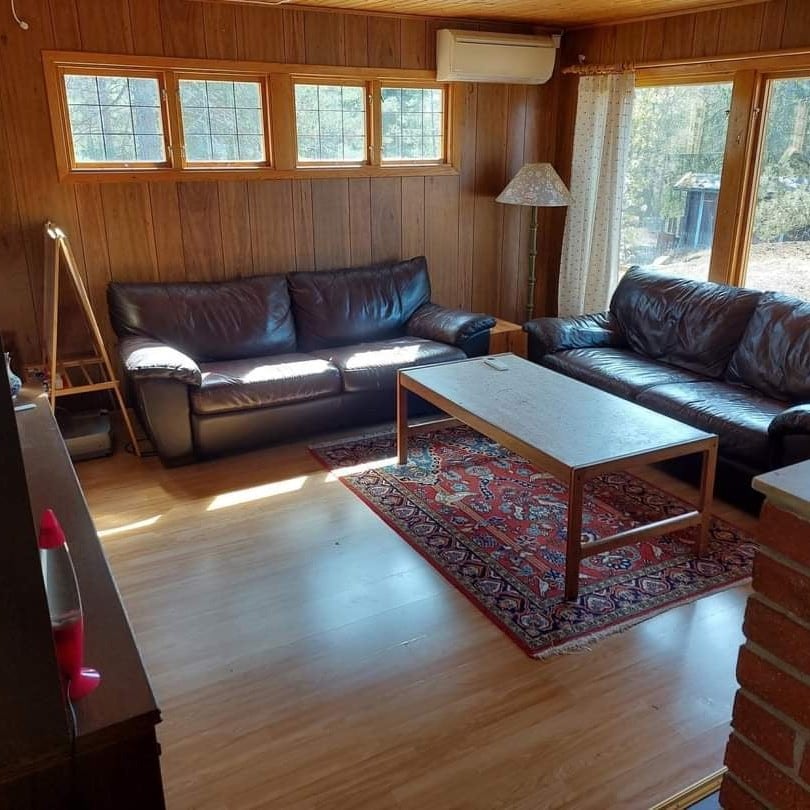 Cabin with forest plot on Ingarö