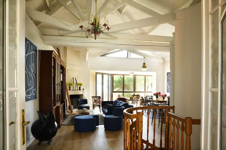 Villa Avec Piscine Chauffée Et Magnifique Vue Mer - Le Verdon-sur-Mer